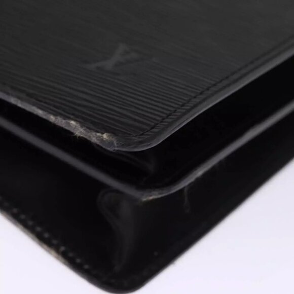 LOUIS VUITTON Epi Serviette Conseiller Briefcase Black - Picture 7 of 16